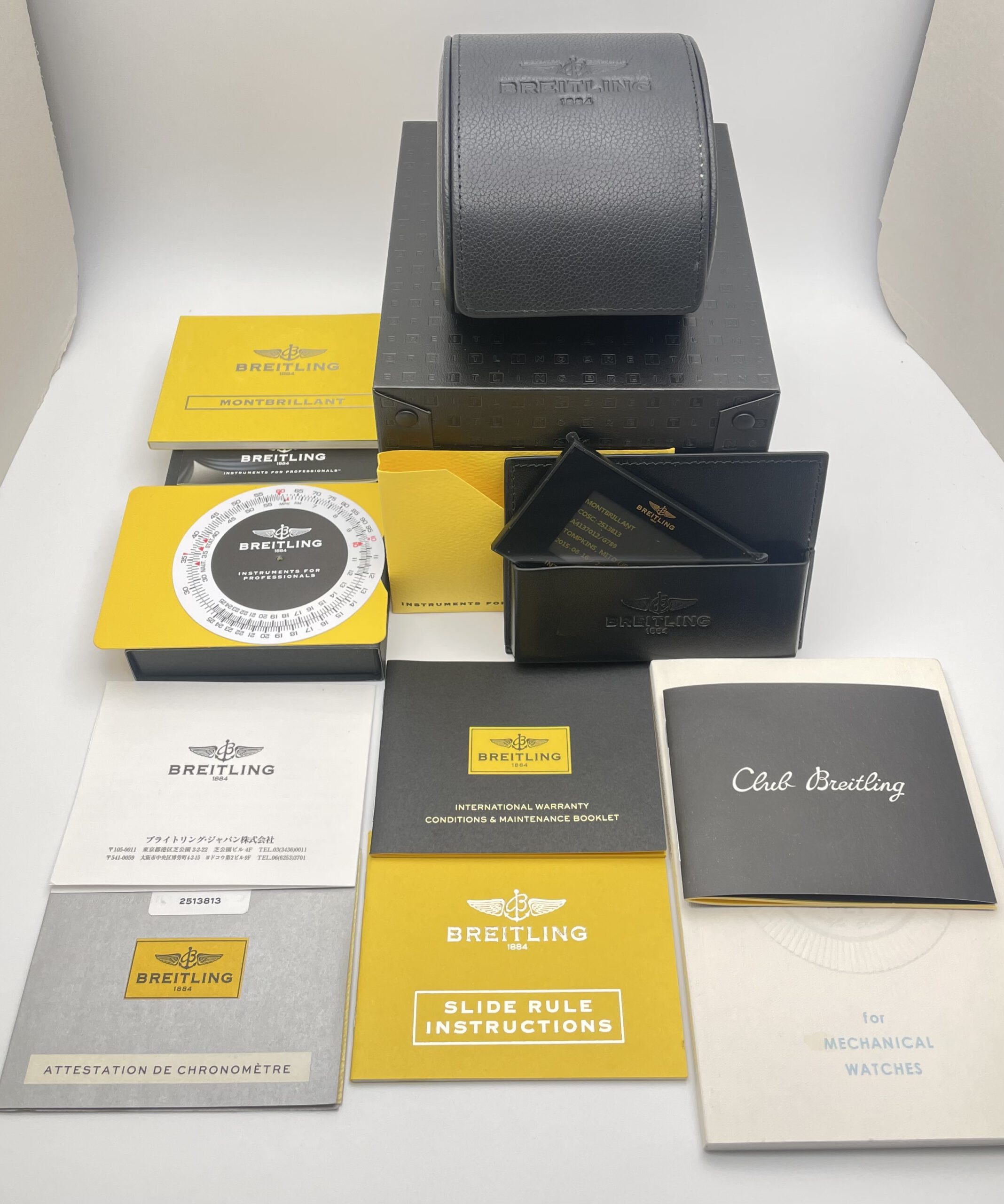 Breitling Montbrillant 38 Japan Special Edition - A4137012/G789 - Full Set aus 06/2015 - Revision 2025 – Bild 9