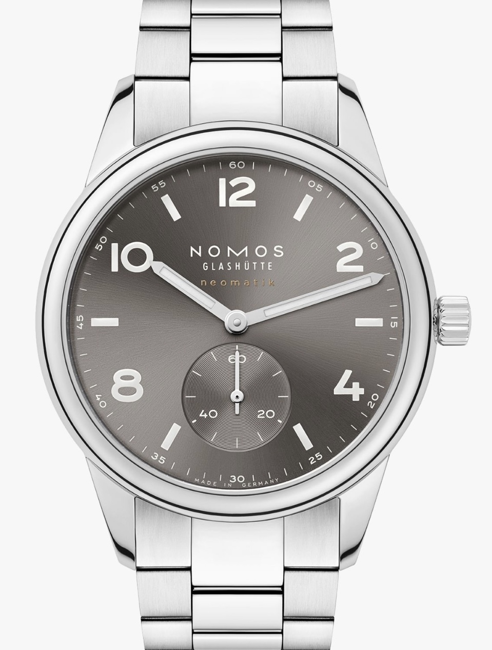 NOMOS 763 Club Sport Neomatik 39 Smoke - NEU und sofort lieferbar!!!