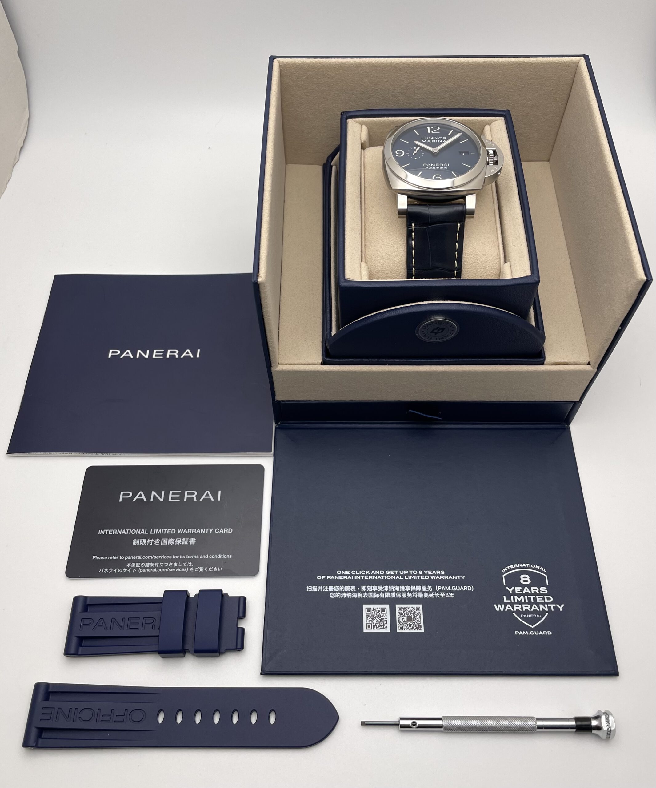 Panerai Luminor Marina PAM01313 - Full Set aus 02/2025 - Garantie bis 02/2033 – Bild 9