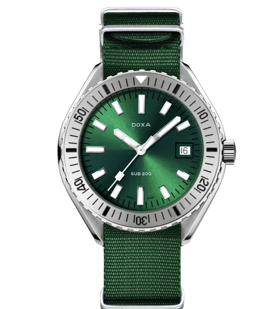 Doxa Sub 200 Sea Emerald 796.10.131.26-N - NEU