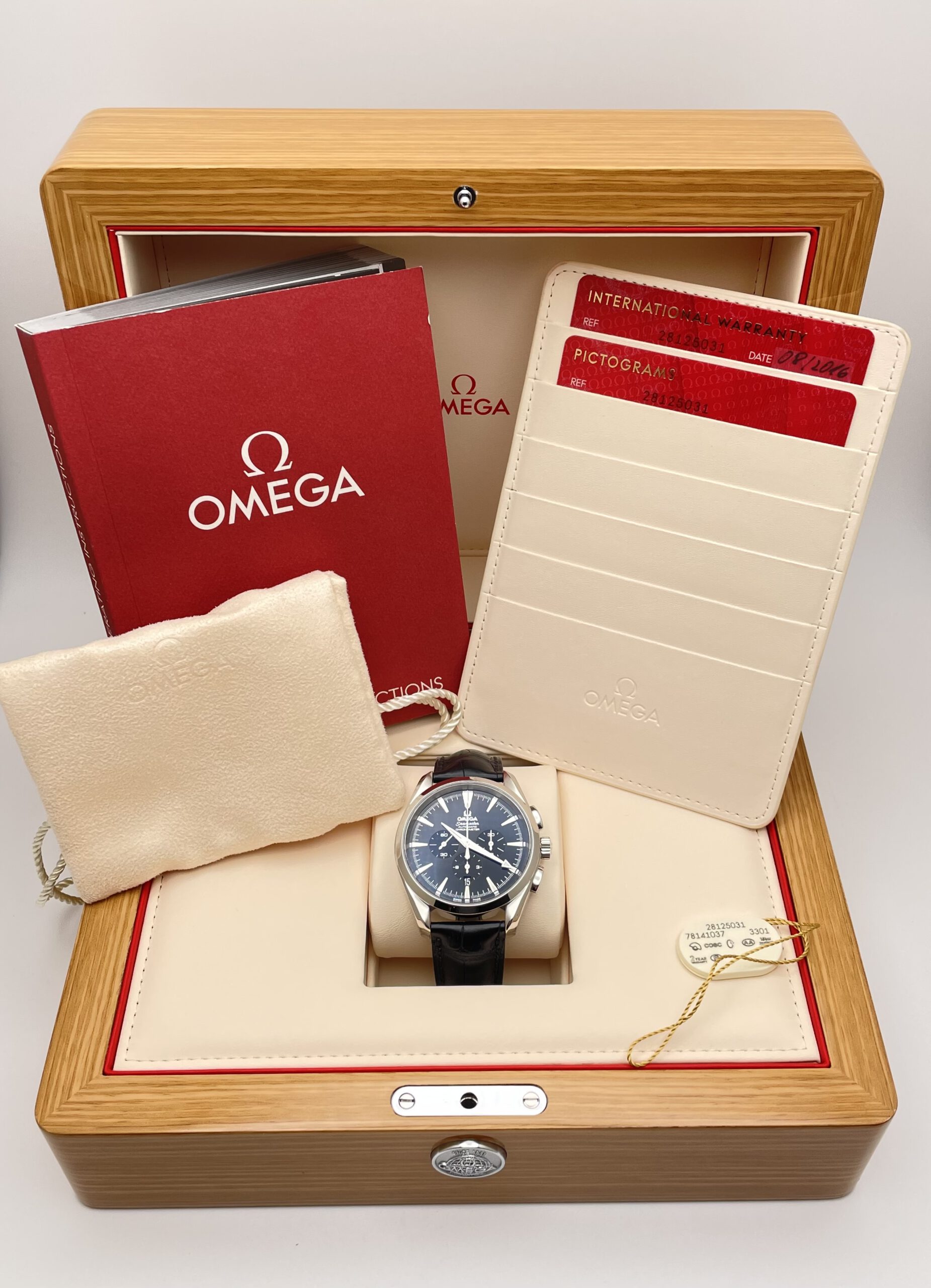 Omega Seamaster Aqua Terra Chronograph 42mm - 2812.50.31 - Full Set aus 08/2016 – Bild 11