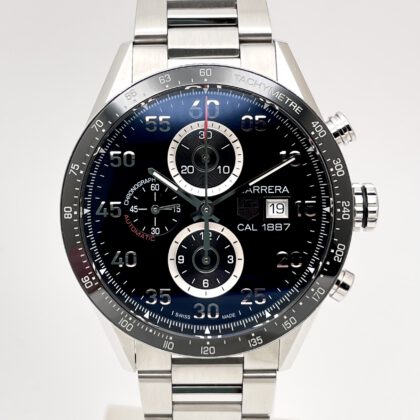 TAG Heuer Carrera Calibre 1887 CAR2A10.BA0799 - Box und Papiere - Revision 11/2024