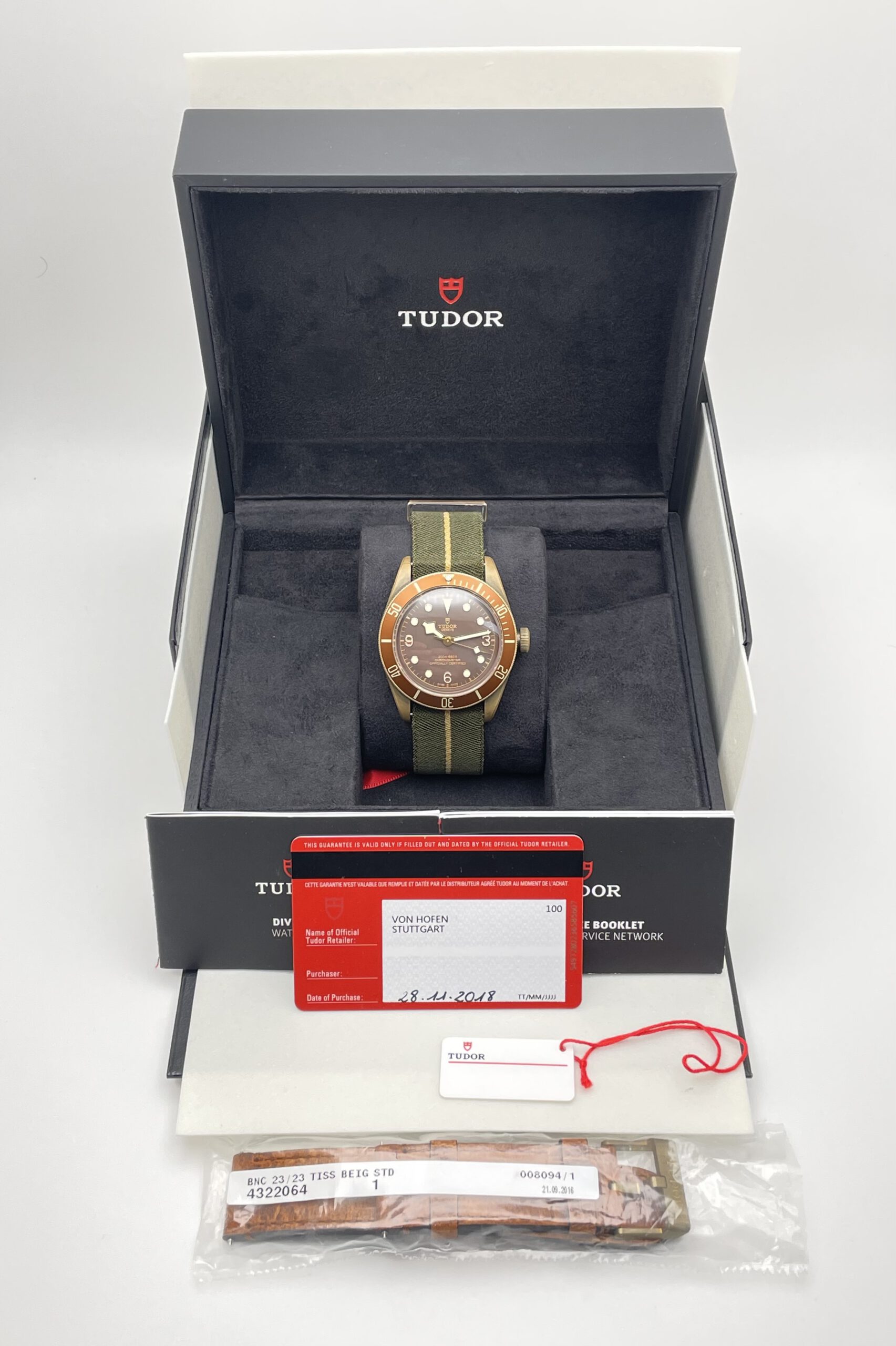 Tudor Black Bay Bronze 43mm 79250BM - Full Set aus 11/2018 - LC100 - 2. Band inkl. – Bild 14