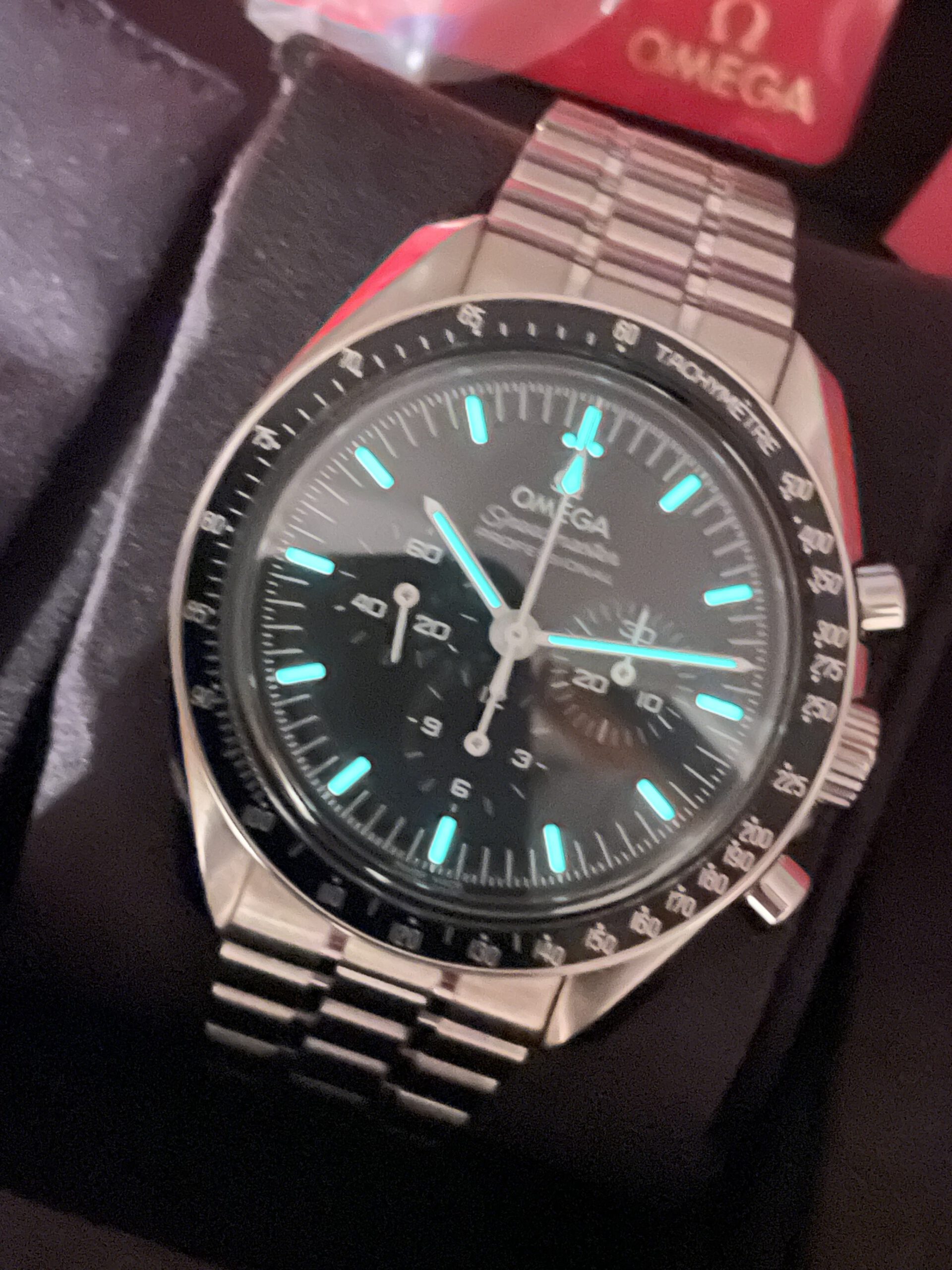 Omega Speedmaster Moonwatch Professional Saphir 310.30.42.50.01.002 - B&P - 12/2024 – Bild 8