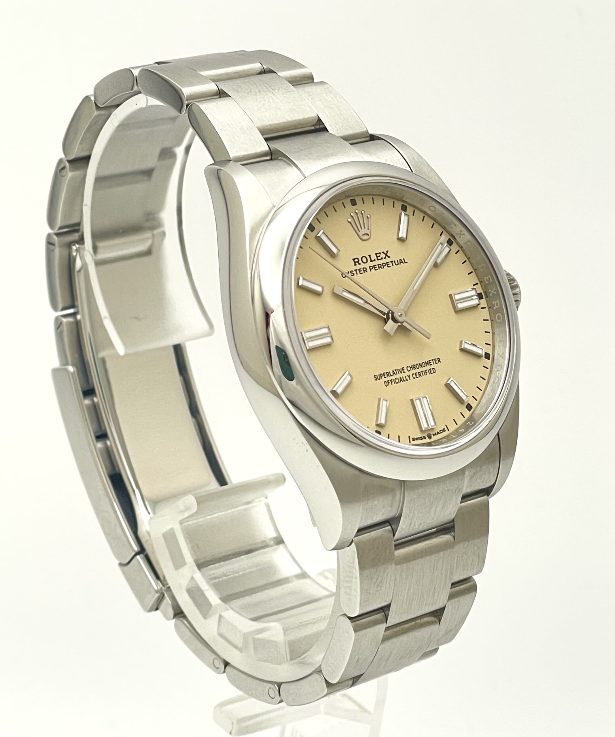 Rolex Oyster Perpetual 36 126000 - Beige - Full Set aus 01/2026 – Bild 5