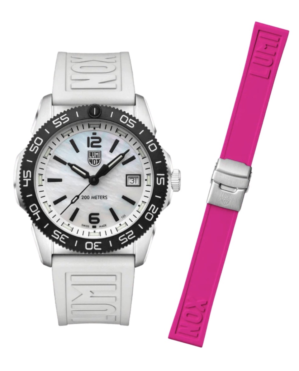 Luminox Pacific Diver 39mm - XS.3128M.SET - NEU - MOP Dial - 2. Band inkl.