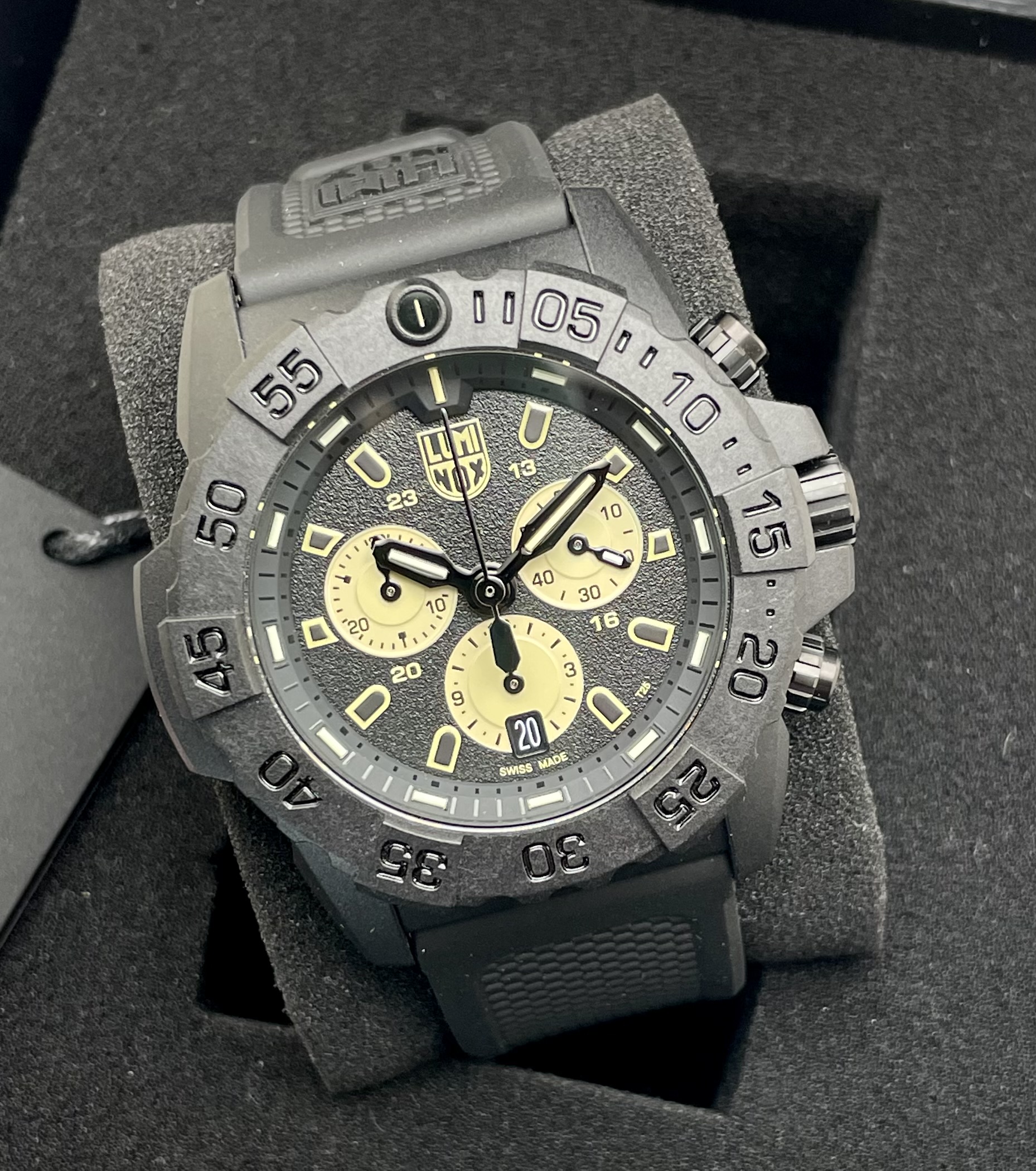 Luminox Navy SEAL Chronograph 45 mm - XS.3587 - NEU - Full Set - NEUHEIT