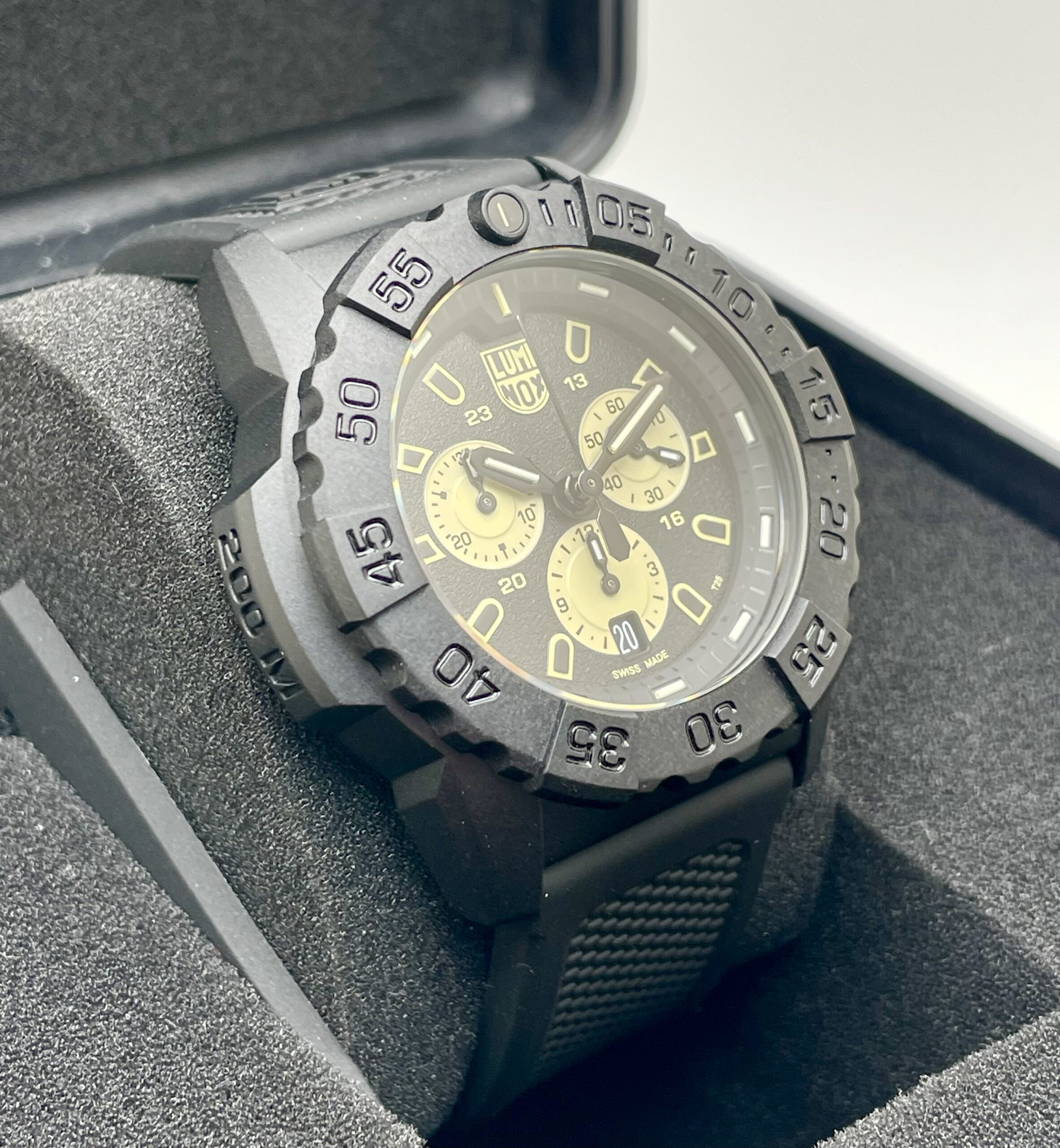 Luminox Navy SEAL Chronograph 45 mm - XS.3587 - NEU - Full Set - NEUHEIT – Bild 4