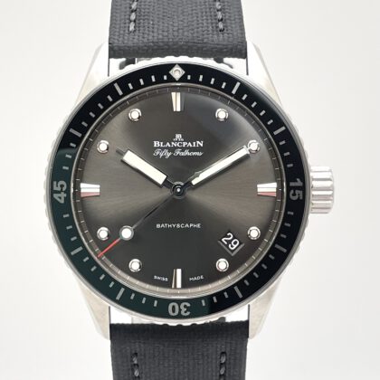 Blancpain Fifty Fathoms Bathyscaphe 5000 1110 B52A - Box & Papiere 12/2022
