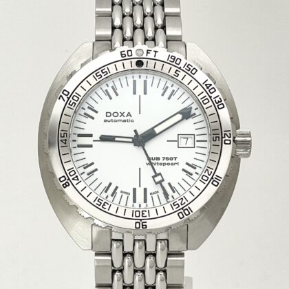 Doxa Sub 750T Whitepearl - 825.10.011.10 - Full Set aus 02/2026