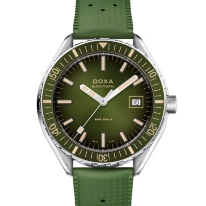 Doxa Sub 200 II Sea Emerald - 795.10.131.26 - NEU - Full Set