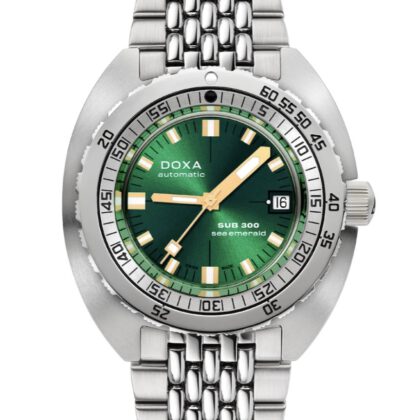 Doxa Sub 300 Sea Emerald COSC - 821.10.131.10 - NEU - Full Set