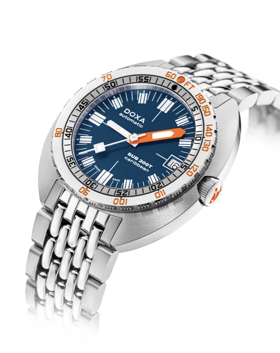 Doxa Sub 200T CARIBBEAN Iconic Dial - 804.10.201.10 - NEU - sofort verfügbar – Bild 2