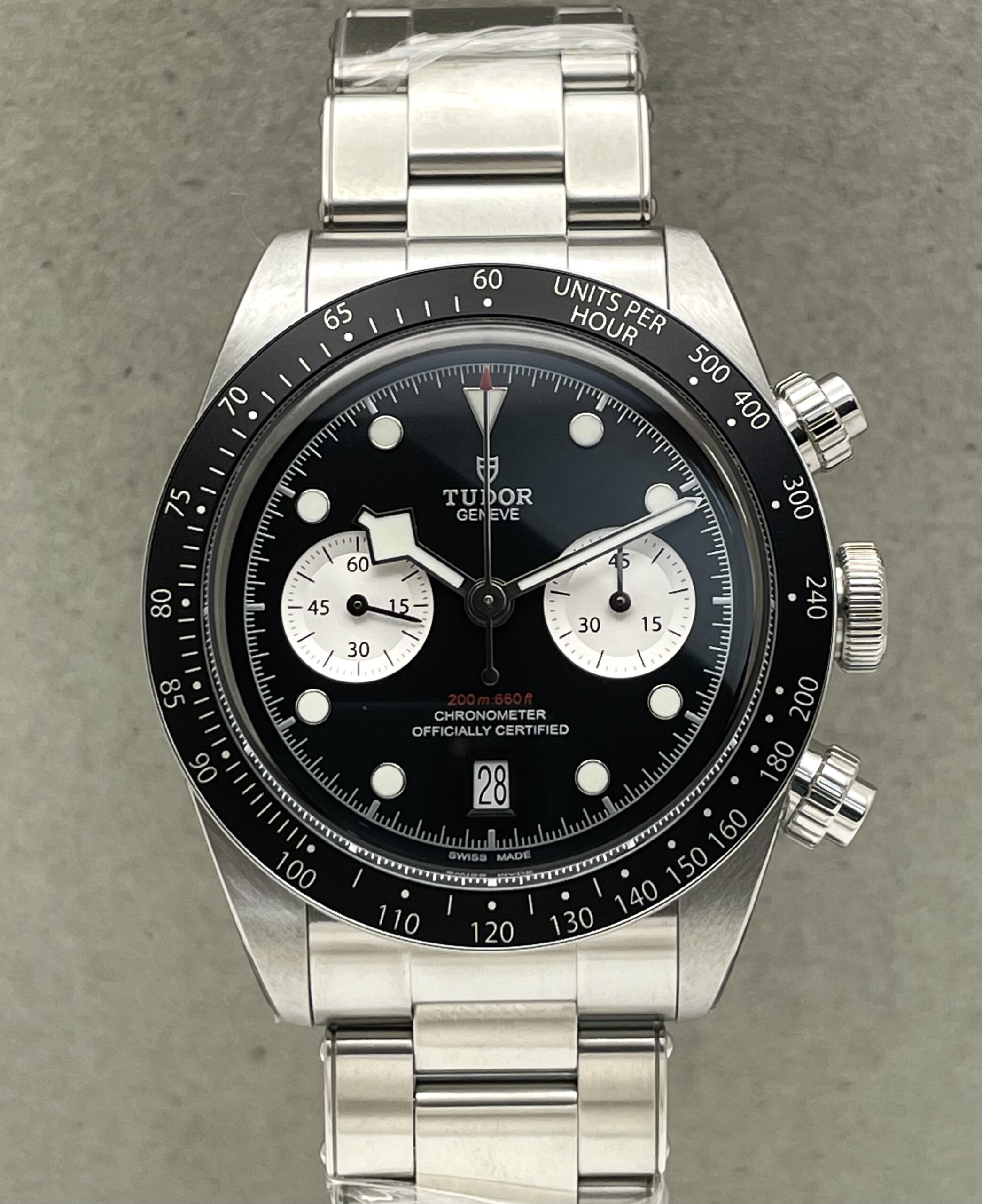 Tudor Black Bay Chrono M79360N-0001 - voll verklebt - Full Set aus 10/2024