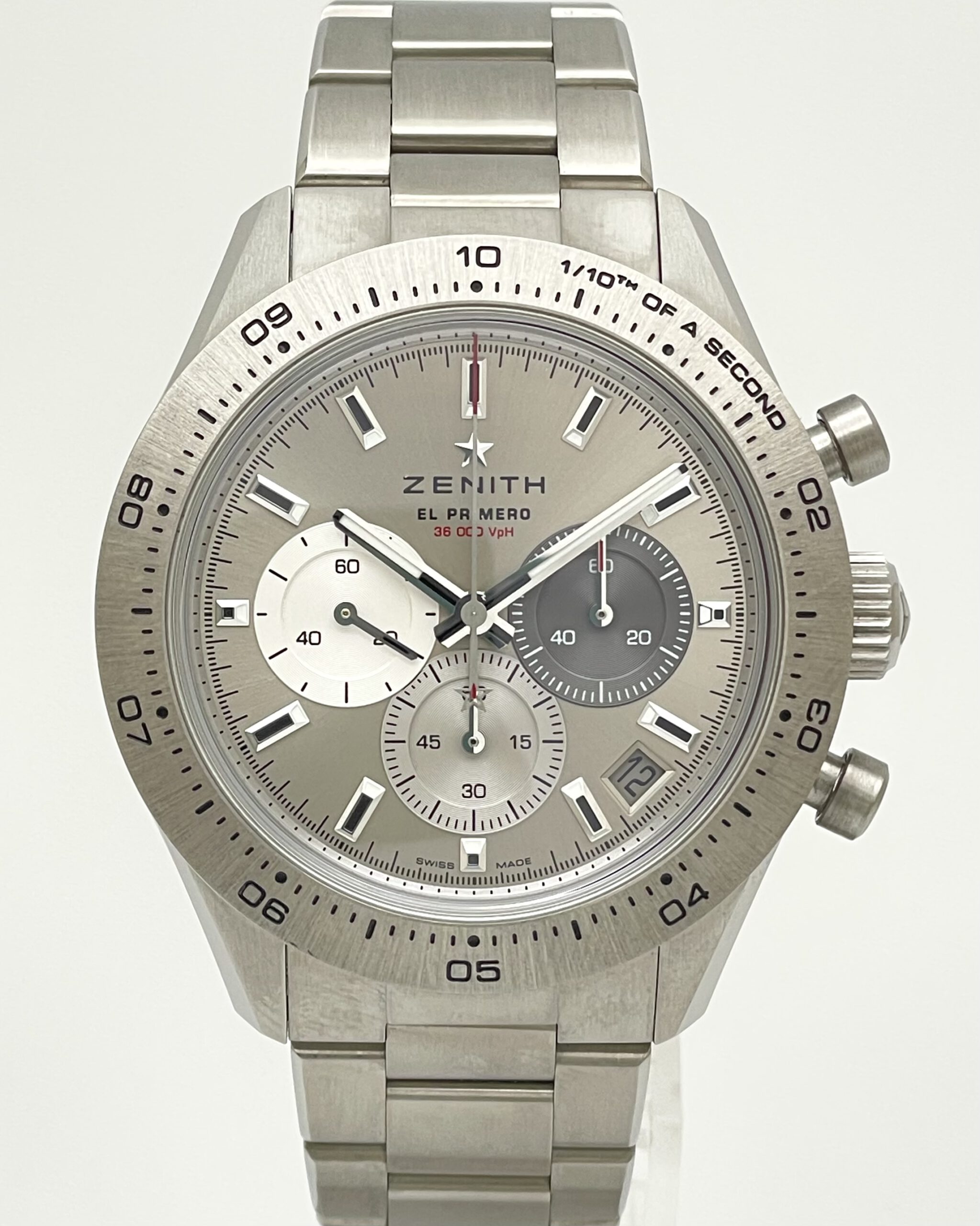 Zenith Chronomaster Sport Titan - 95.3100.3600/39.M3100 - Full Set aus 12/2024