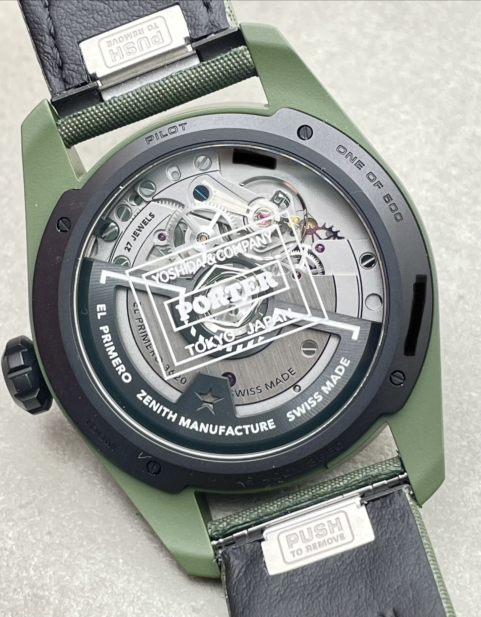 Zenith Pilot Central Automatic Porter Limited Edition - 49.4001.3620/63.I001 - ungetragen – Bild 7
