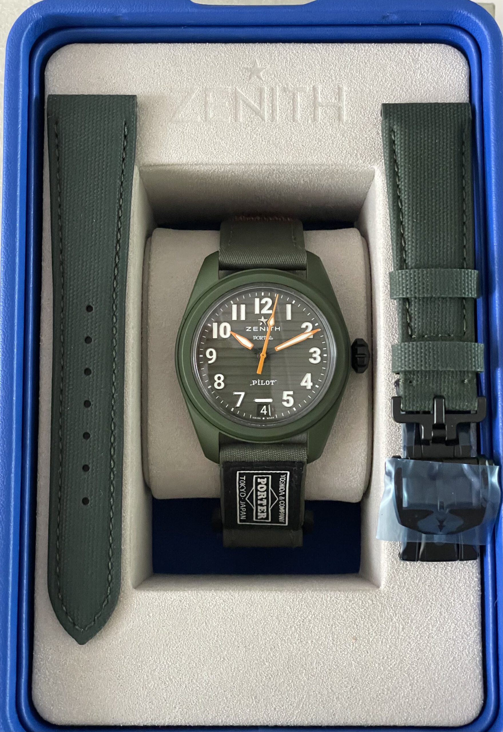 Zenith Pilot Central Automatic Porter Limited Edition - 49.4001.3620/63.I001 - ungetragen – Bild 8