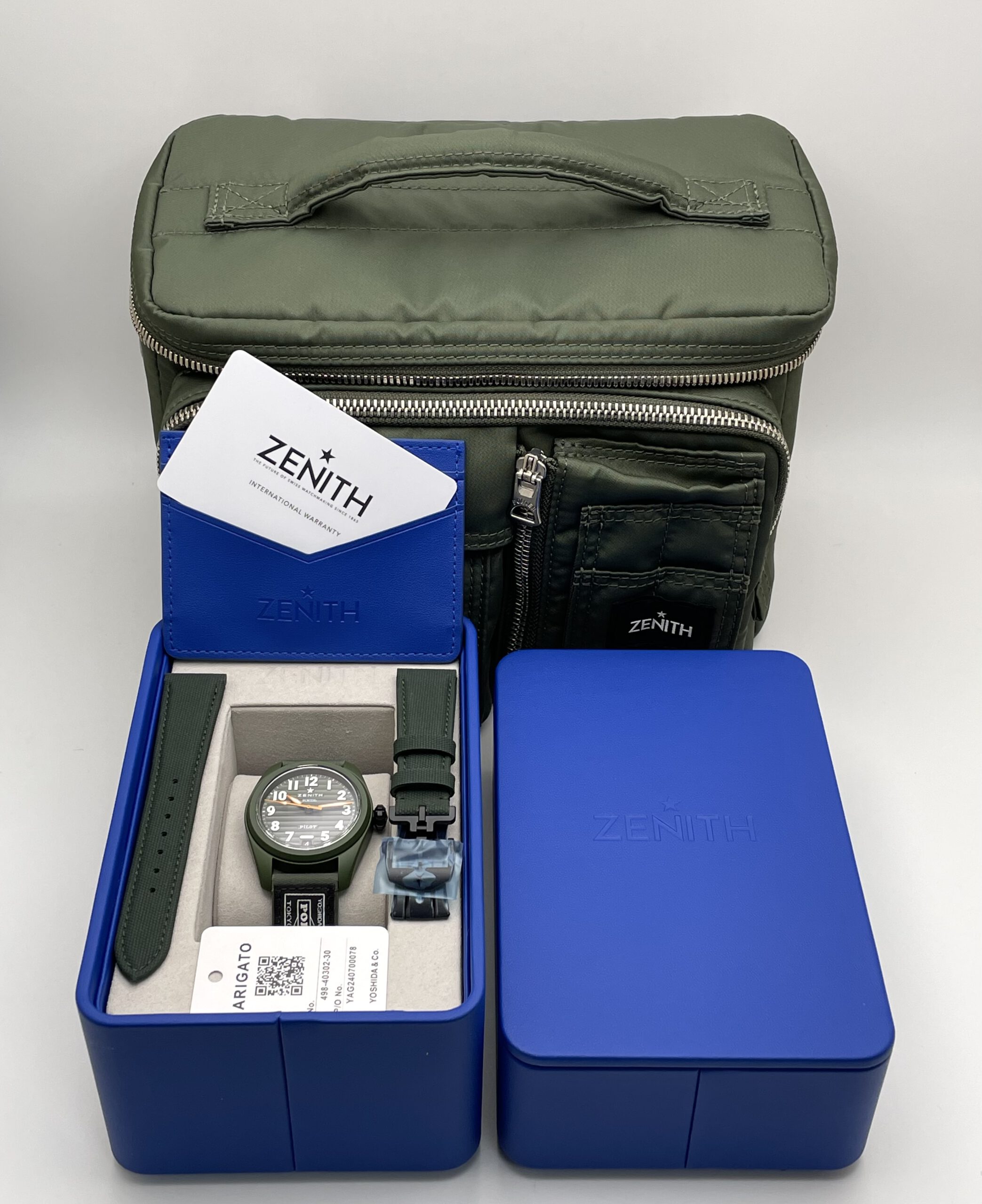 Zenith Pilot Central Automatic Porter Limited Edition - 49.4001.3620/63.I001 - ungetragen – Bild 10