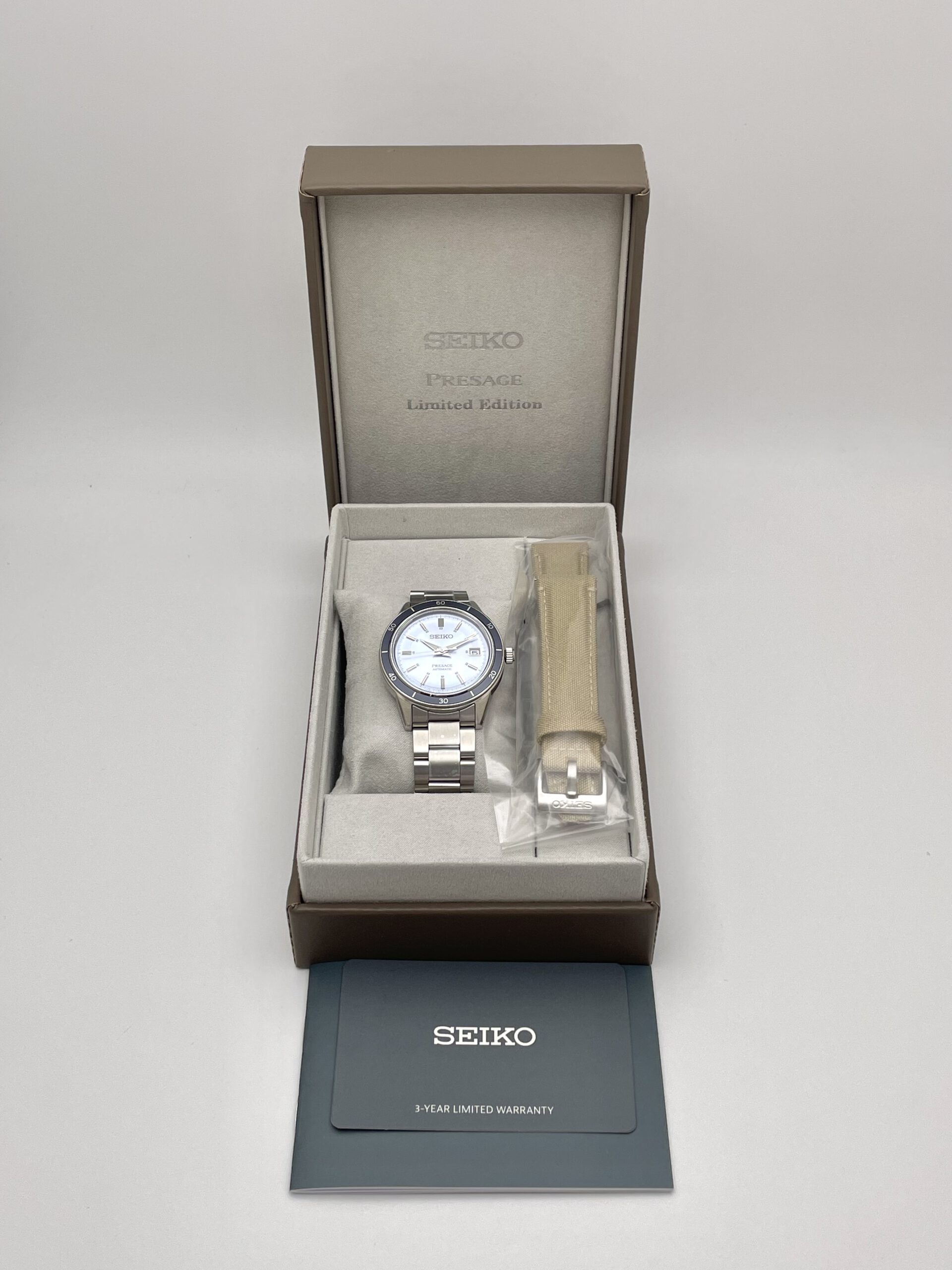 Seiko Presage Style 60's SRPL19J1 - Limited Edition 3.000St. - NEU - Full Set – Bild 6
