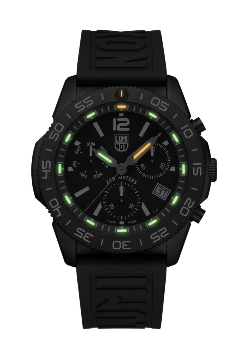 Luminox Pacific Diver Chronograph 44 mm Forest Green - XS.3147 - NEU - Full Set – Bild 3