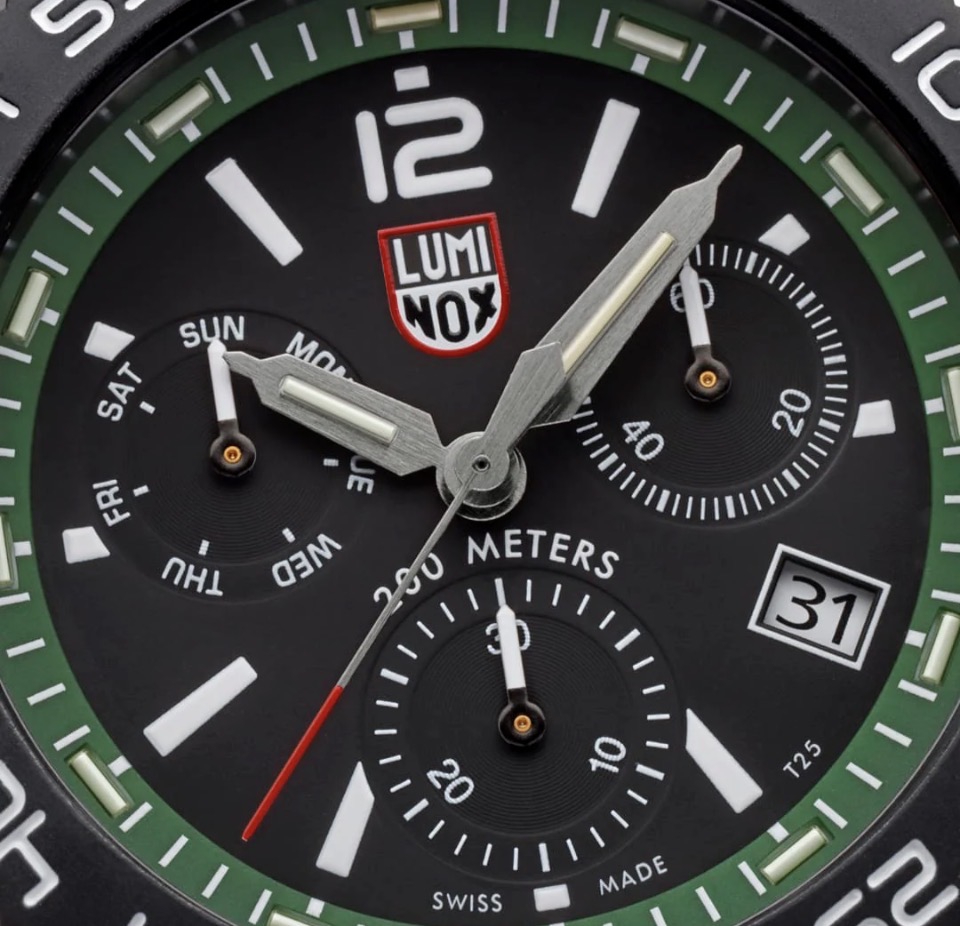 Luminox Pacific Diver Chronograph 44 mm Forest Green - XS.3147 - NEU - Full Set – Bild 5