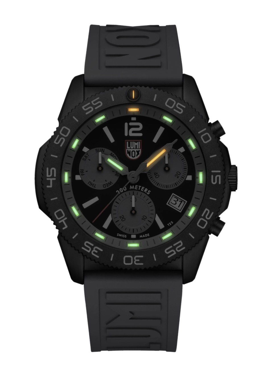 Luminox Pacific Diver Chronograph 44 mm Graphite Grey - XS.3148 - NEU - Full Set – Bild 3