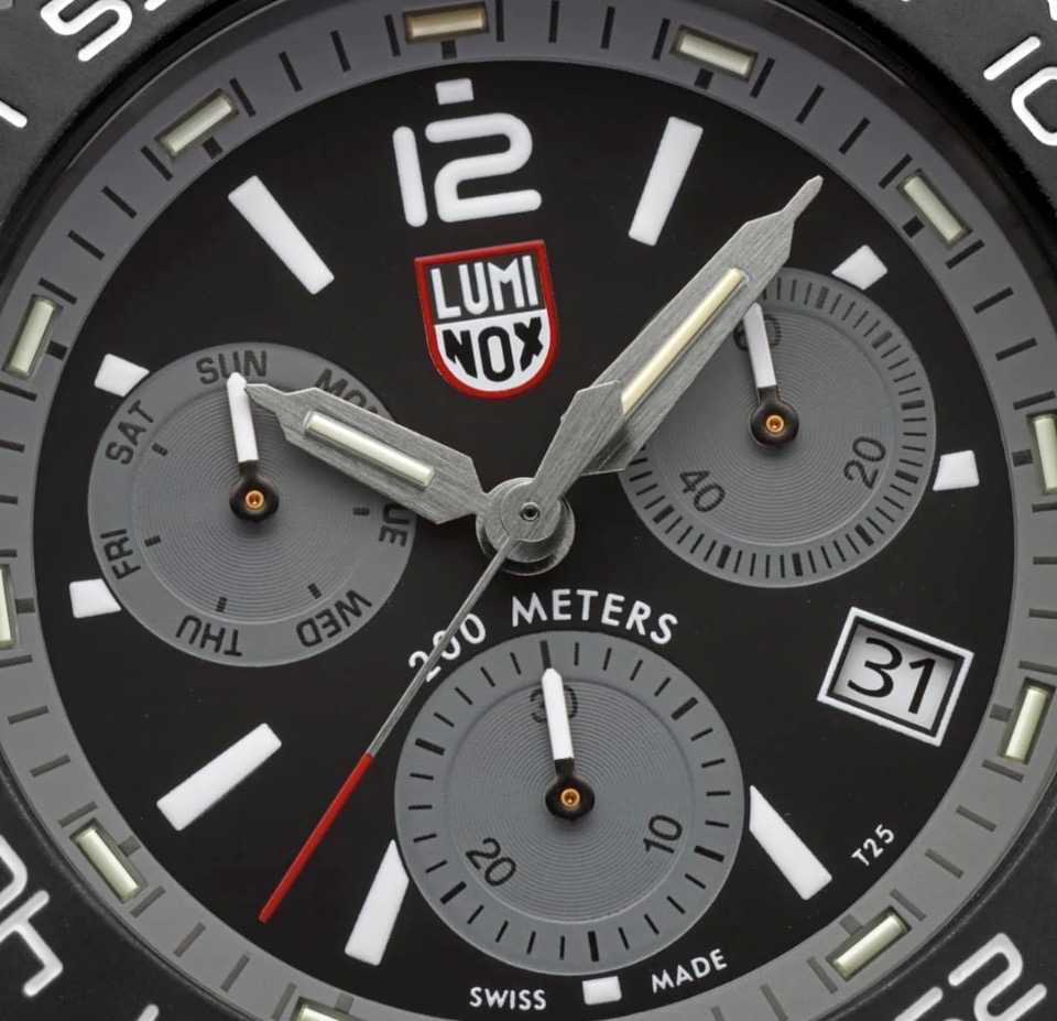 Luminox Pacific Diver Chronograph 44 mm Graphite Grey - XS.3148 - NEU - Full Set – Bild 5