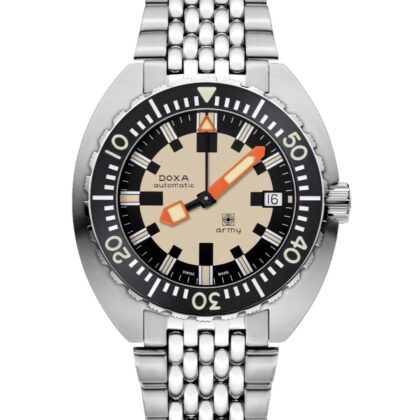Doxa Army 785.10.031.10 - NEU - Full Set - 2. Band inklusive