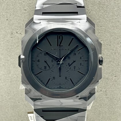 Bulgari Octo Finissimo Chronograph GMT 103278 - Limited Edition - ungetragen/voll verklebt