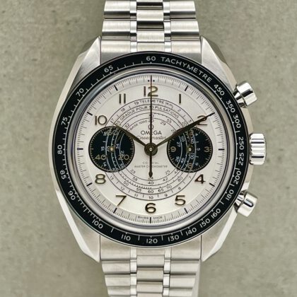 Omega Speedmaster Chronoscope 43mm Paris 2024 - 522.30.43.51.02.001 - Full Set aus 08/2024