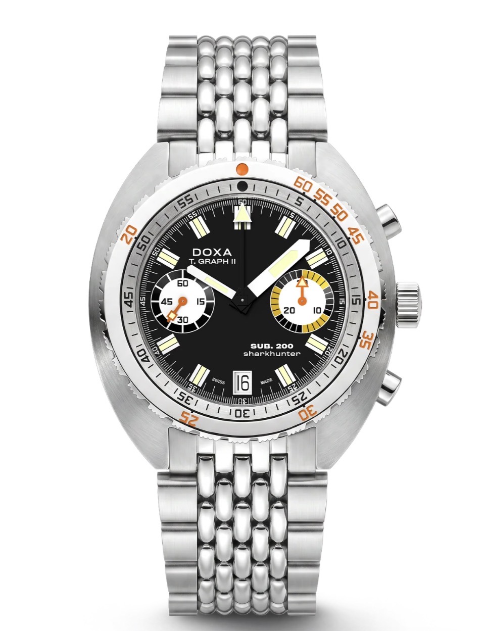 Doxa SUB 200 T.GRAPH II Sharkhunter - 806.10.101.10 - NEU