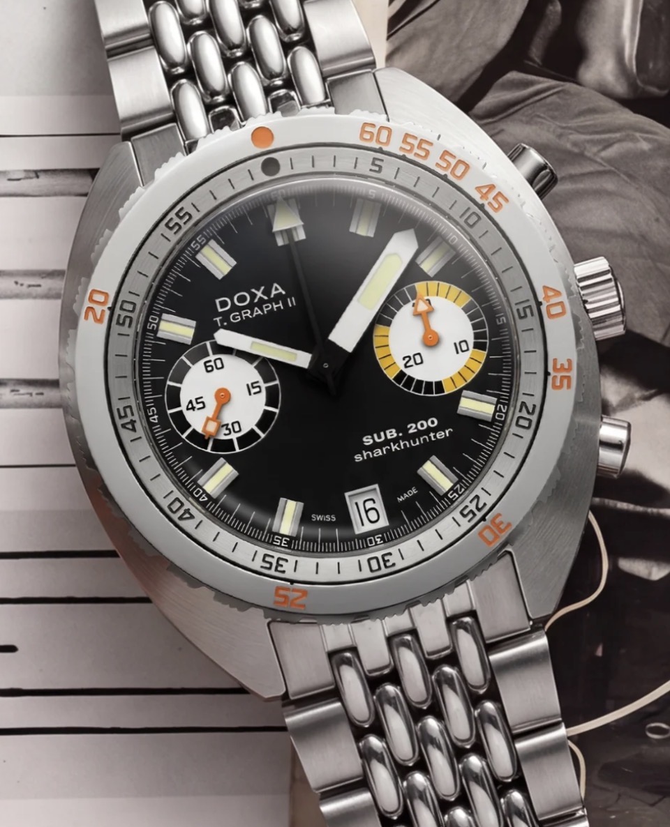 Doxa SUB 200 T.GRAPH II Sharkhunter - 806.10.101.10 - NEU – Bild 4
