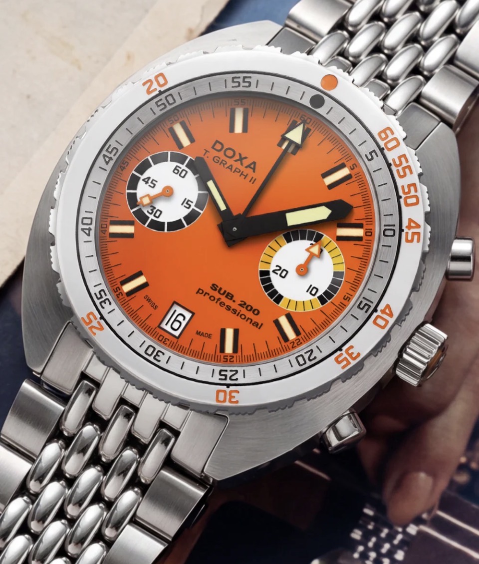 Doxa SUB 200 T.GRAPH II Professional - 806.10.351.10 - NEU – Bild 4