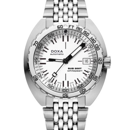 Doxa Sub 300T WHITEPEARL - 840.10.011.10 - NEU - Full Set