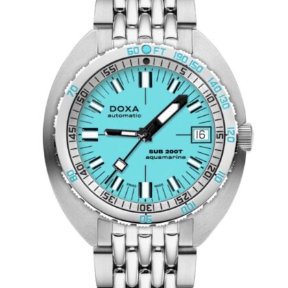 Doxa Sub 200T Aquamarine Iconic Dial - 804.10.241.10 - NEU